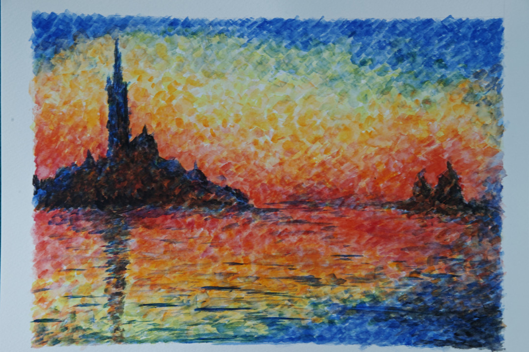 現代美術の部分模写 現代美術の部分模写