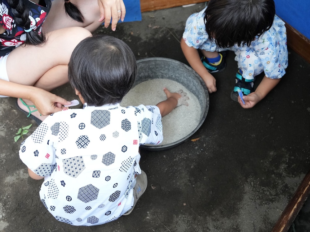 幼児　夏祭り　宝探し