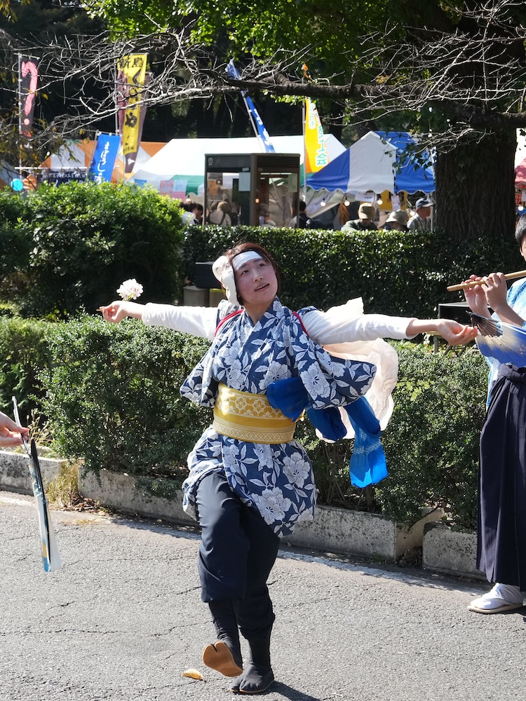 七頭舞　ササラ　くにたち秋の市民まつり