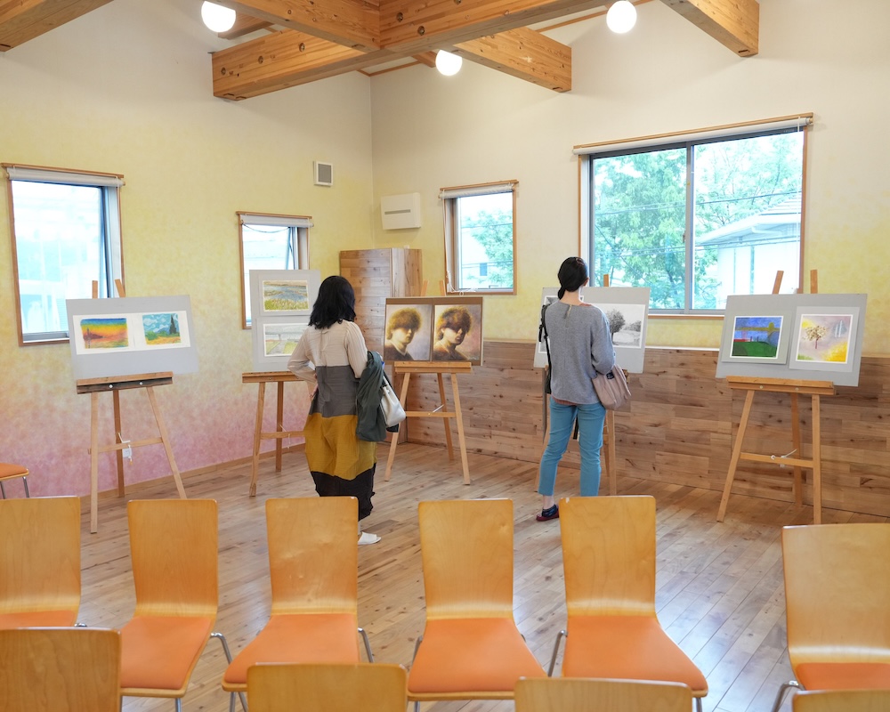 公開講座 シュミットライトナー先生 展示2