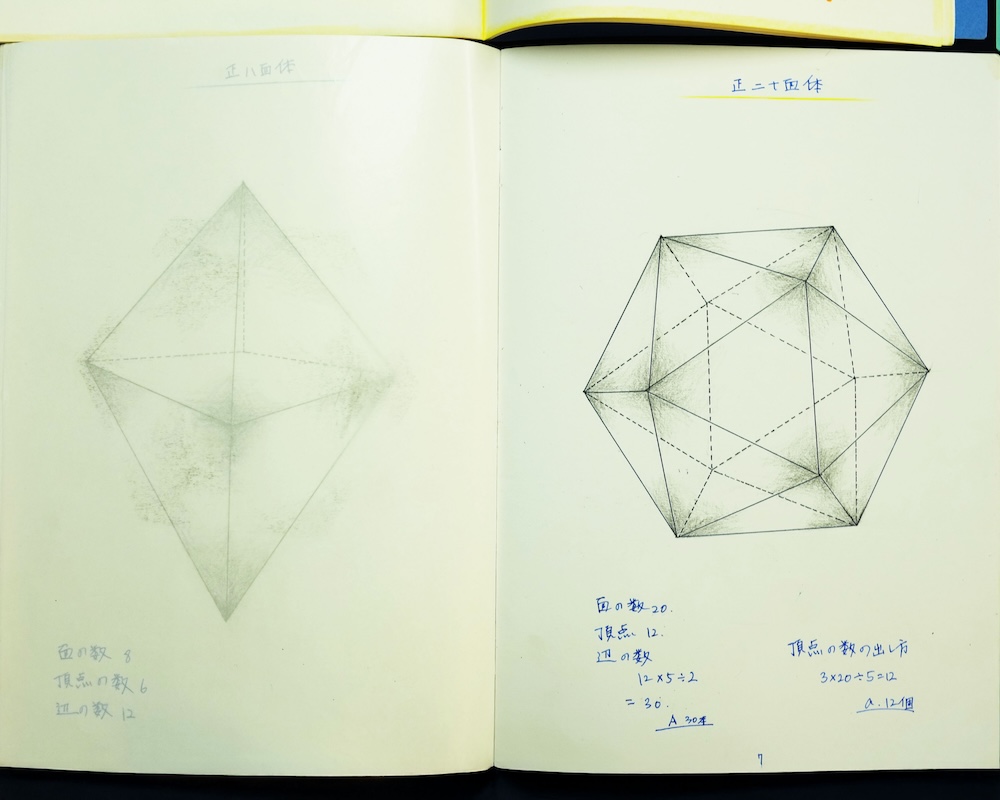 ８年　数学　幾何学　プラトン立体