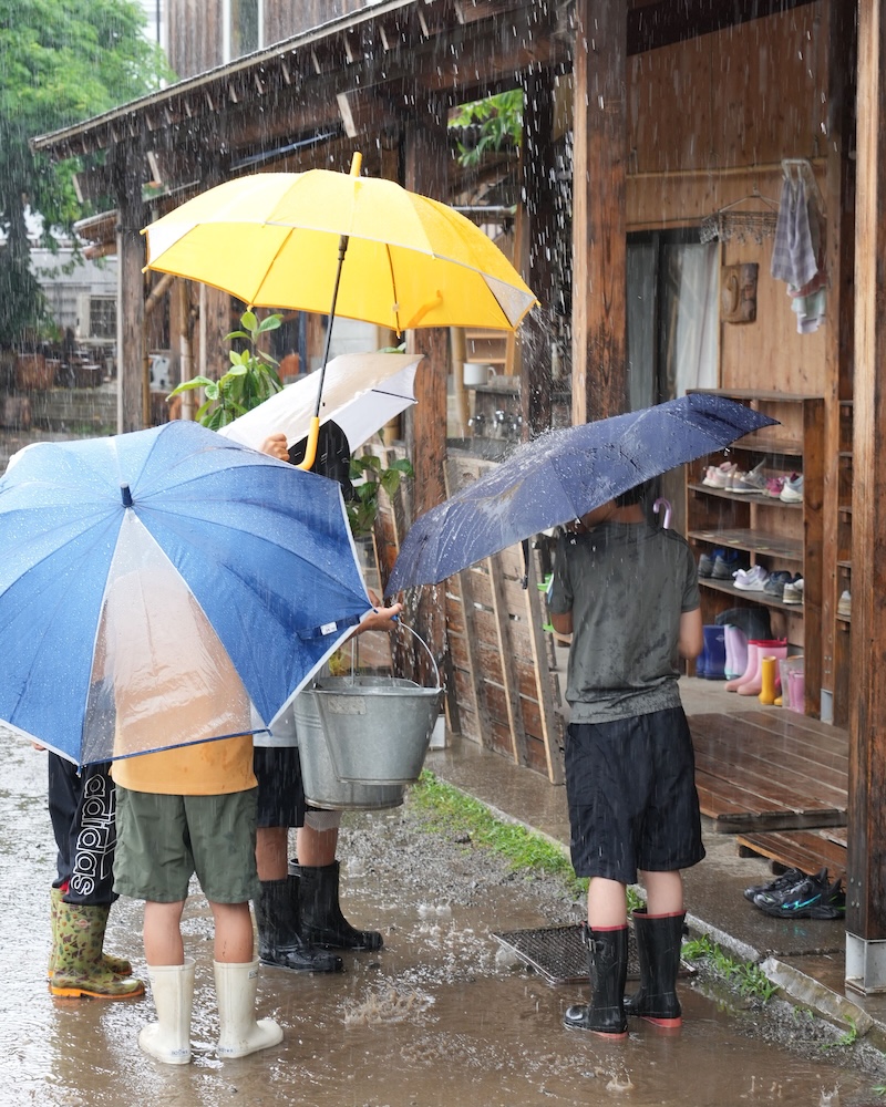 休み時間　雨遊び２