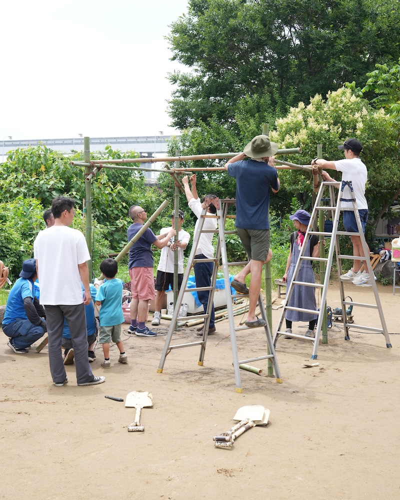 シャワーの設置