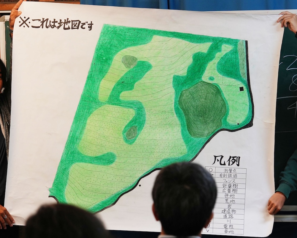 10年　測量実習　測量図１