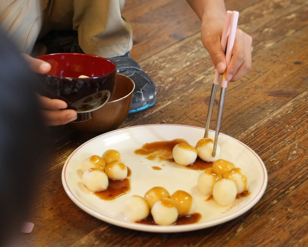 お月見の会 お団子