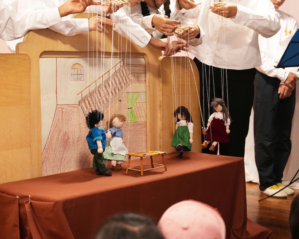 4年生 人形劇 小人の靴屋さん2