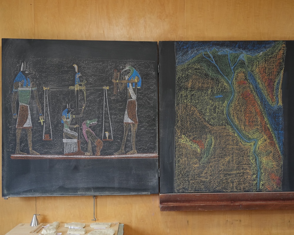 5年 歴史 エジプト 黒板画