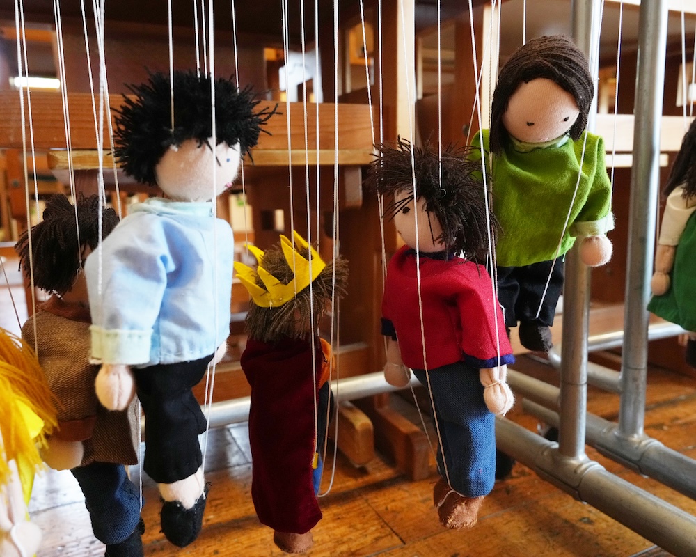 7年　操り人形２　手仕事