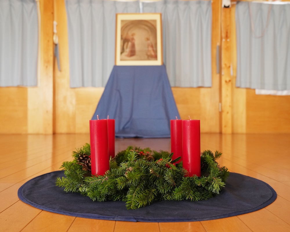 アドベントクランツ フラ。アンジェリコ