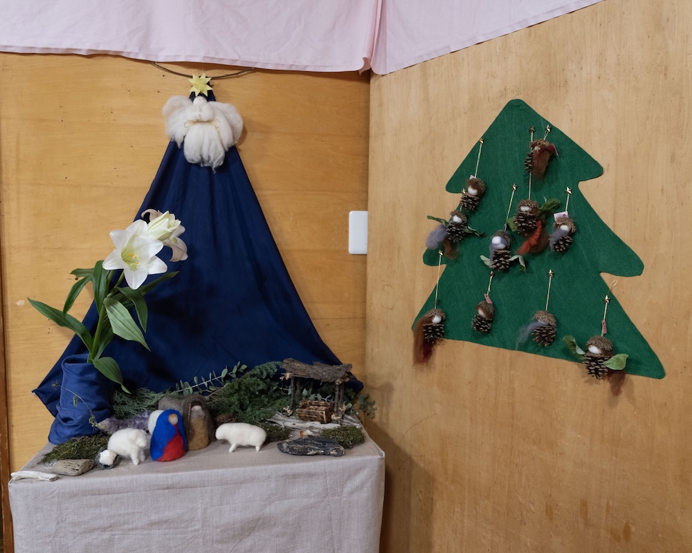 １年　クリスマス　お祝い　飾り