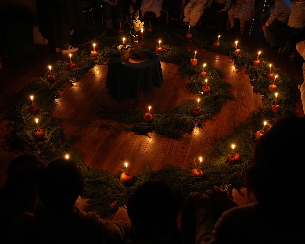 たんぽぽこどもの園　アドベントガーデン