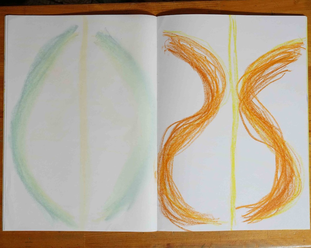 ２年　フォルメン線描　エポックノート１