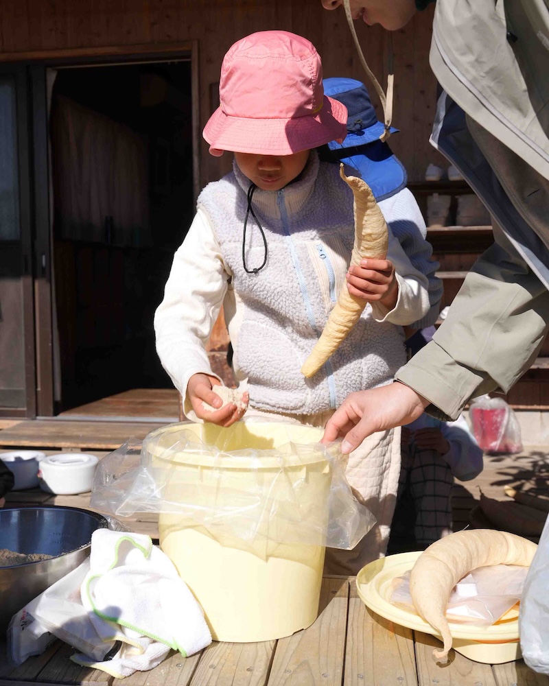 1年　大根漬け　