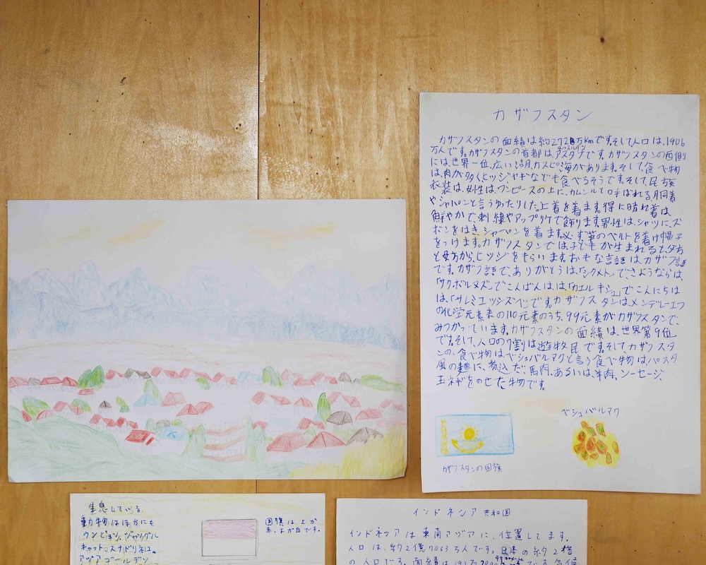 6年　社会科　地理　アジア　カザフスタン