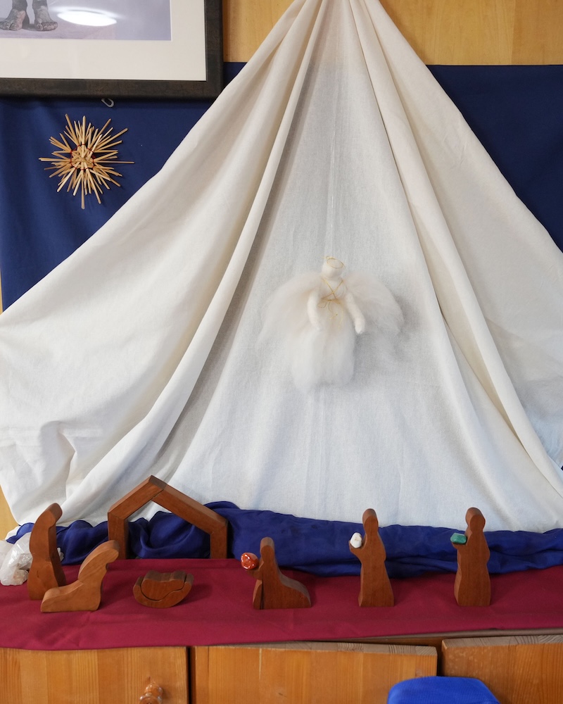 ５年　教室　季節　お祝い　テーブル