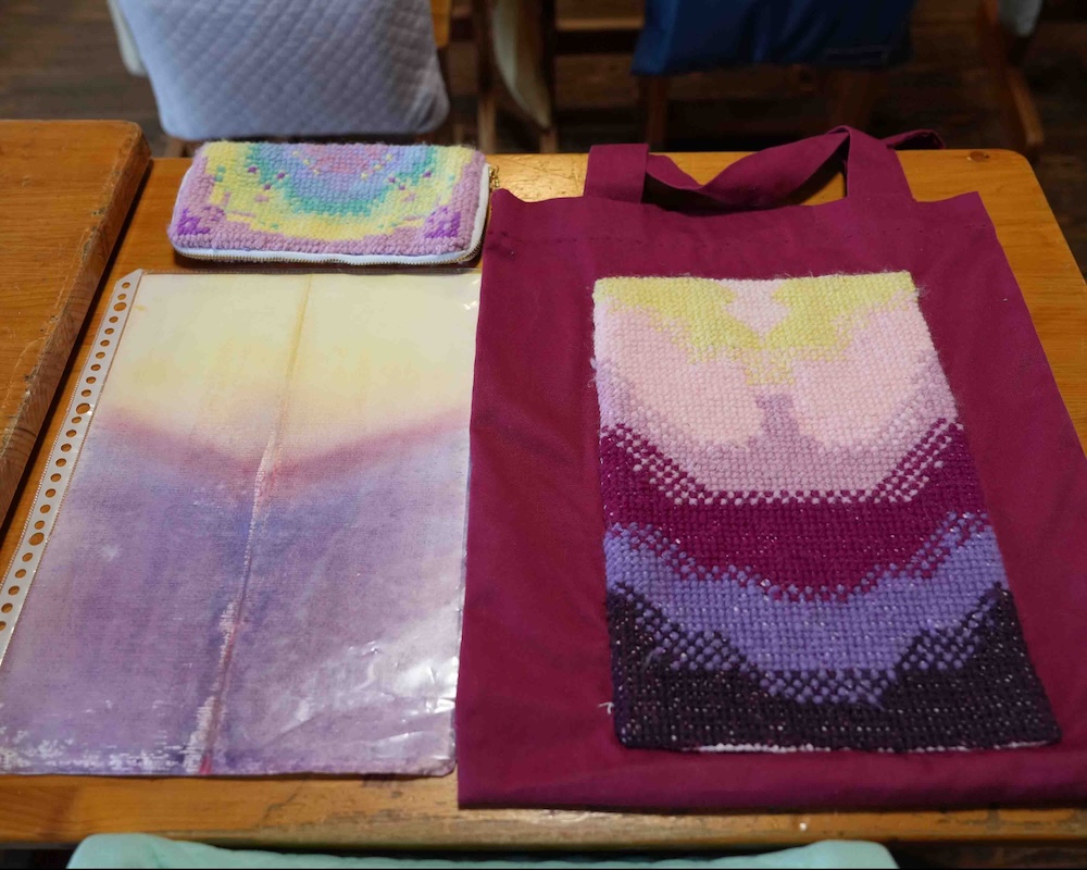 4年 手仕事 クロスステッチ 下書きと完成作品8