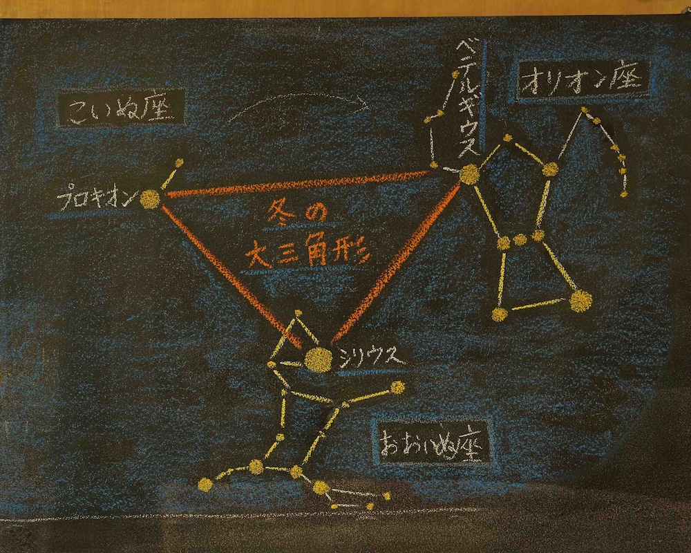 6年 天文学 冬の大三角形