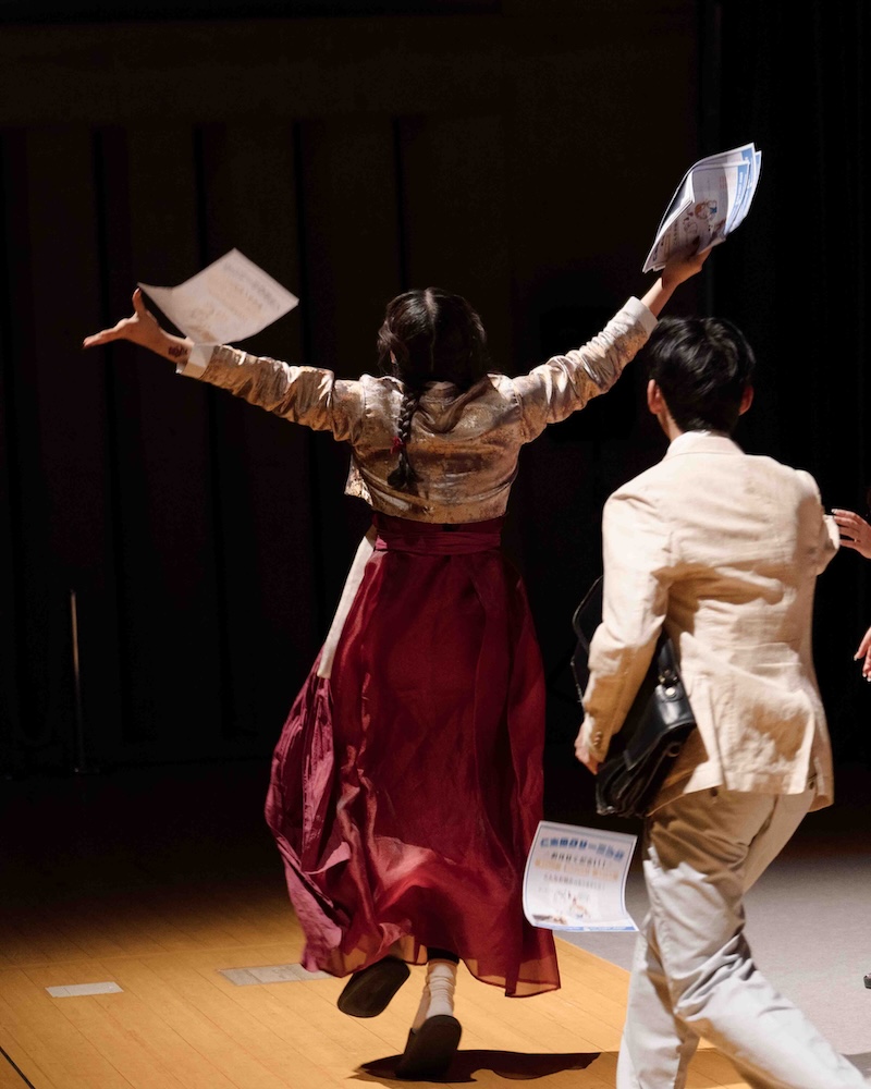 12年 卒業演劇公演 チマチョゴリ