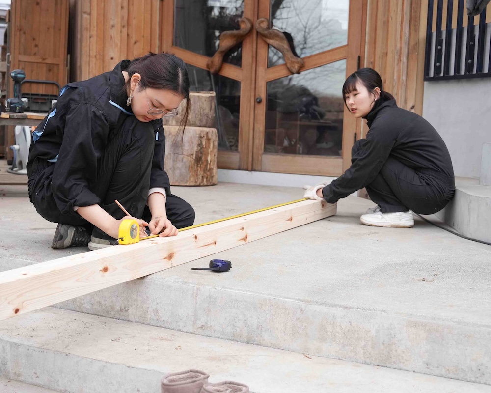 １２年　社会芸術活動　寸法どり　