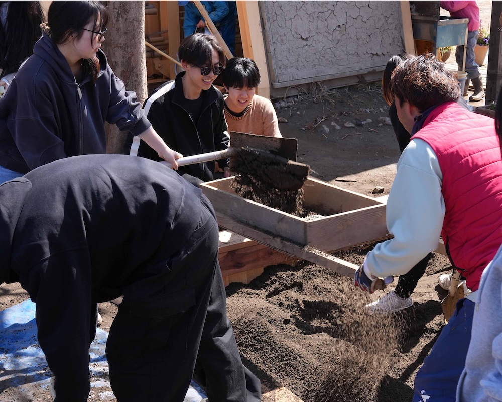 12年　社会芸術　古い　男子生徒