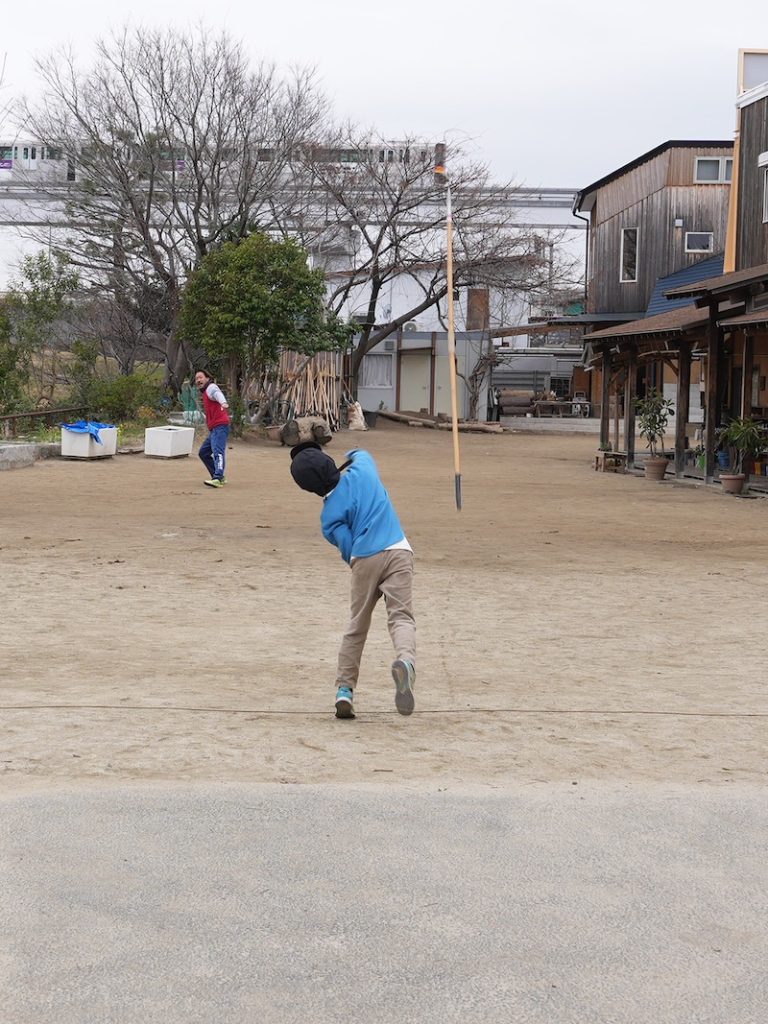 5年　オリンピック槍投げ
練習３
